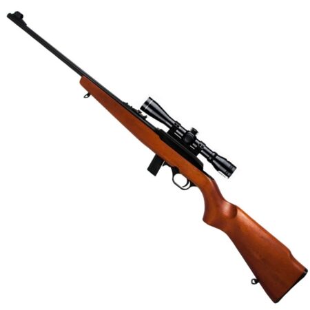 Rifle CBC 7022 Cal 22Lr 10 Tiros - Madeira - Luneta 4x16x50